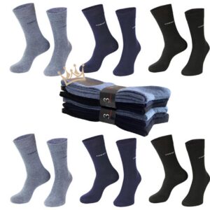 Katoenen wijde boord sokken voor dames en heren