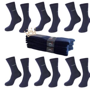 Katoenen wijde boord sokken voor dames en heren