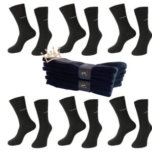 Katoenen wijde boord sokken voor dames en heren