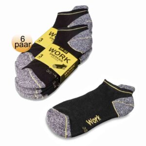 WORK sneaker sokken 90% Katoen